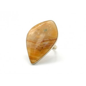 Кольцо агат переливт 24*38мм