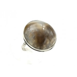 Кольцо агат бразильский 24мм