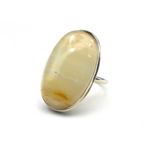 Кольцо агат переливт "Овал" 21*33мм