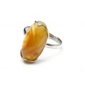 Кольцо из агата 11*22мм