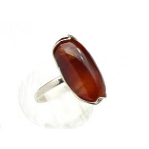 Кольцо с агатом 12*23мм. Кольцо с агатом 12*23мм.
