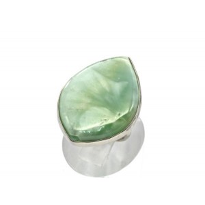 Кольцо ангелит (пектолит) 23*32мм