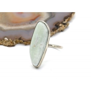 Кольцо ангелит "Грация" 13*32мм