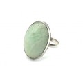 Кольцо берилл "Овал" 17*25мм