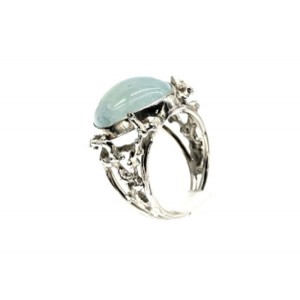 Кольцо аквамарин 19*19мм Кольцо аквамарин 19*19мм