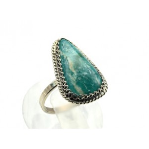 Кольцо амазонит 14*23мм