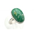 Кольцо с амазонитом 14*20мм