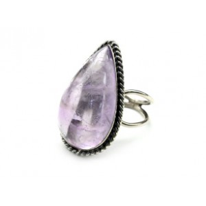 Кольцо аметист "Капля" 22*35мм Кольцо аметист "Капля" 22*35мм
