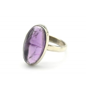 Кольцо аметист "Овал" 12*20мм. Кольцо аметист "Овал" 12*20мм.