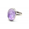 Кольцо аметист "Овал" 13*18мм