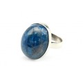 Кольцо апатит "Овал" 19*24мм