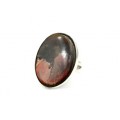 Кольцо аммонит "Овал" 28*34мм
