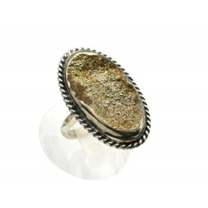 Кольцо аммонит "Овал" 20*32мм