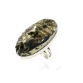 Кольцо аммонит 22*39мм