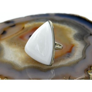 Кольцо кахолонг "Грация" 21*29мм