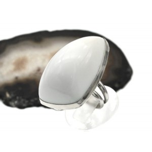 Кольцо кахолонг "Грация" 22*40мм