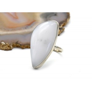 Кольцо кахолонг "Грация" 19*35мм Кольцо кахолонг "Грация" 19*35мм