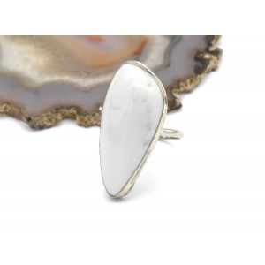 Кольцо кахолонг "Грация" 19*38мм