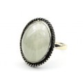 Кольцо кошачий глаз 19*24мм