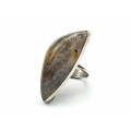 Кольцо солнечный камень "Грация" 21*46мм
