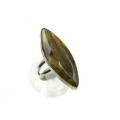 Кольцо с лабрадором "Рис" 15*41мм