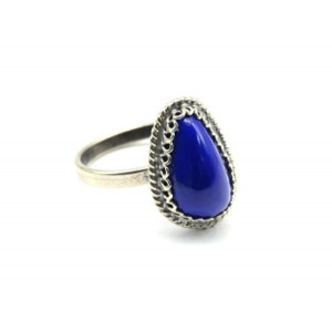 Кольцо лазурит "Грация" 11*16мм