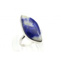Кольцо лазурит 13*26мм Кольцо лазурит 13*26мм