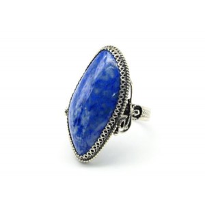 Кольцо лазурит "Грация" 20*36мм