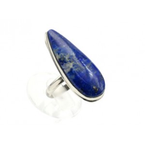 Кольцо лазурит 16*37мм. Кольцо лазурит 16*37мм.