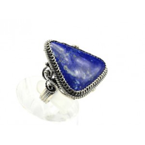 Кольцо с лазуритом 25*25мм