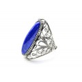 Кольцо лазурит "Овал" 8*27мм Кольцо лазурит "Овал" 8*27мм