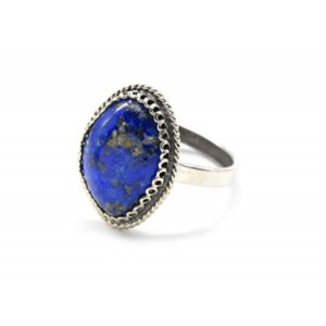 Кольцо лазурит "Грация" 14*19мм