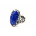 Кольцо лазурит "Овал" 15*23мм Кольцо лазурит "Овал" 15*23мм