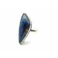 Кольцо азурмалахит "Грация" 13*30мм