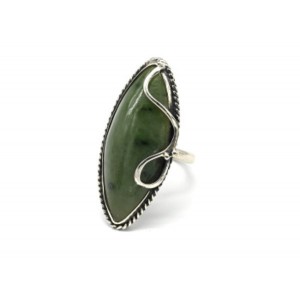 Кольцо нефрит 20*41мм