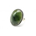 Кольцо нефрит 21*29мм