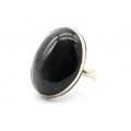 Кольцо обсидиан радужный " Овал " 19*26мм Кольцо обсидиан радужный " Овал " 19*26мм