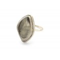 Кольцо пирит "Грация" 17*26мм