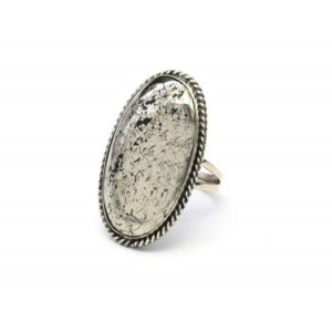 Кольцо пирит 24*39мм Кольцо пирит 24*39мм