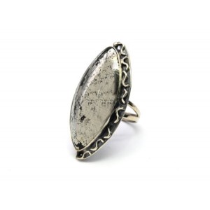 Кольцо пирит 22*44мм