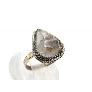 Кольцо раухтопаз 16*18мм.