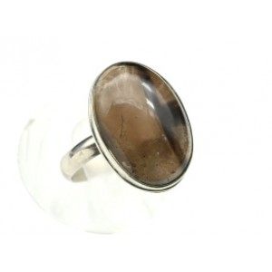 Кольцо раухтопаз 15*20мм. Кольцо раухтопаз 15*20мм.