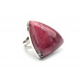 Кольцо из родонита "Грация" 30*38мм.