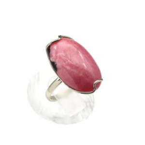 Кольцо из родонита 15*23мм.