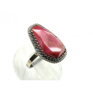 Кольцо родонит "Орлец" 14*22мм.
