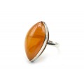 Кольцо сердолик 17*29мм.