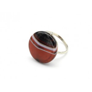 Кольцо сардоникс 20мм Кольцо сардоникс 20мм
