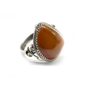 Кольцо сердолик "Грация" 22*25мм Кольцо сердолик "Грация" 22*25мм