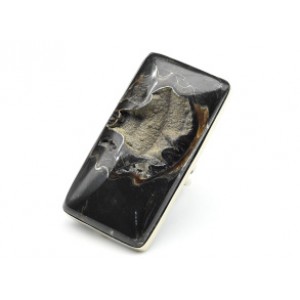 Кольцо симбирцит " Прямоугольник " 29*54мм Кольцо симбирцит " Прямоугольник " 29*54мм