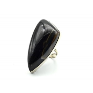 Кольцо соколиный глаз "Грация" 24*50мм